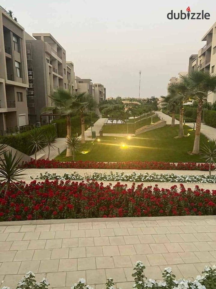 Aptartment 155m with Garden fully Finished and RTM in AlMarasem 9