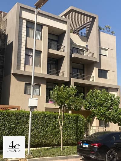 Apartment 168m for sale at the lowest price, finished with air conditioners, 3 bedrooms with installments, view landscape, in Al Marasem Fifth Square