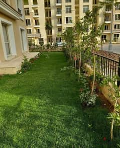 Studio with a down payment of 550 thousand and the rest in equal installments over 8 years, an area of 76 meters + a private garden 53 m Ask about th 0