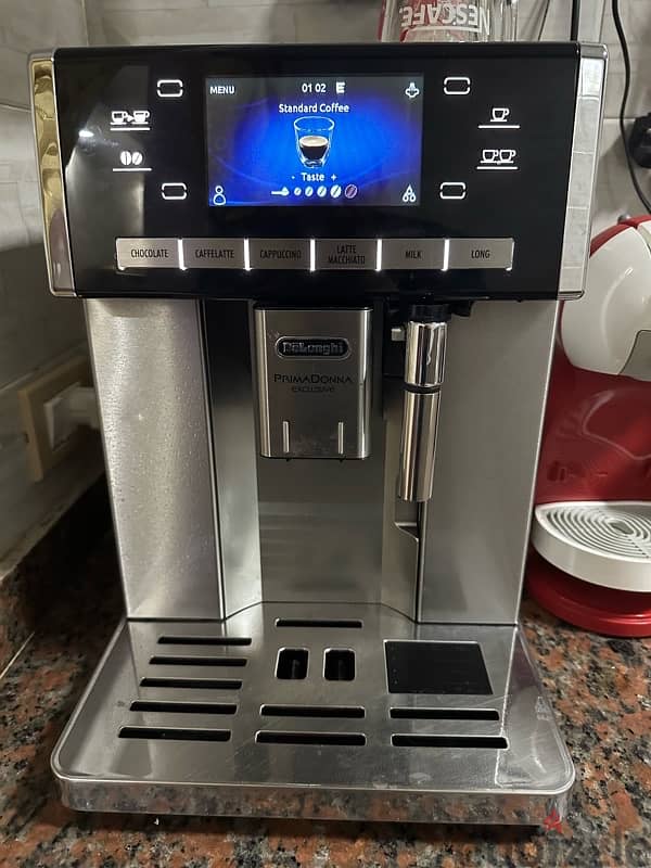 ماكينة قهوة دليونجي بريمادوناdelonghi primadonna coffee machine 2