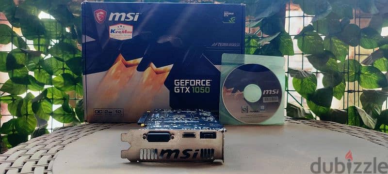 كارت شاشة NVIDIA GeForce GTX 1050 2 GB نسخة MSI بجميع مشتملاته للبيع. . 3