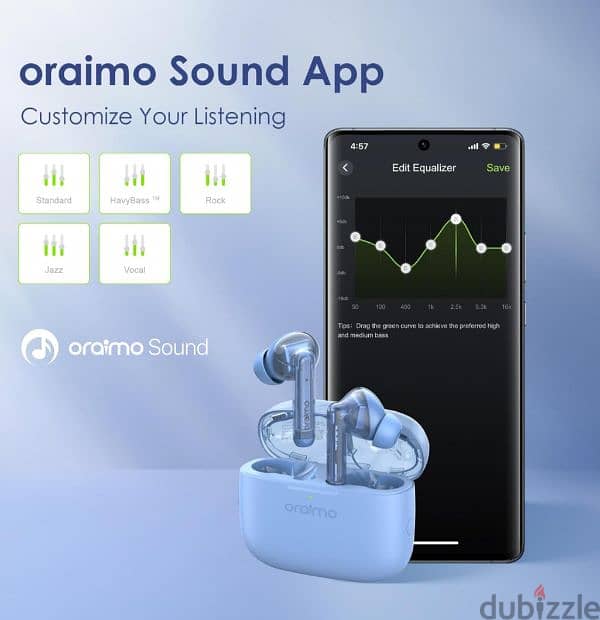 oraimo free pods lite 8