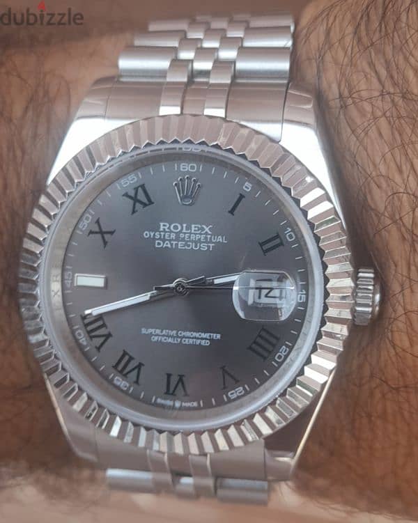 Rolex date just mirror original vg condition whatsapp 01142249766 1