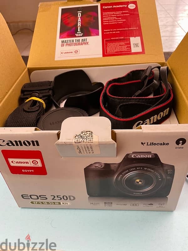 كاميرا استعمال خفيف canon 250D 12