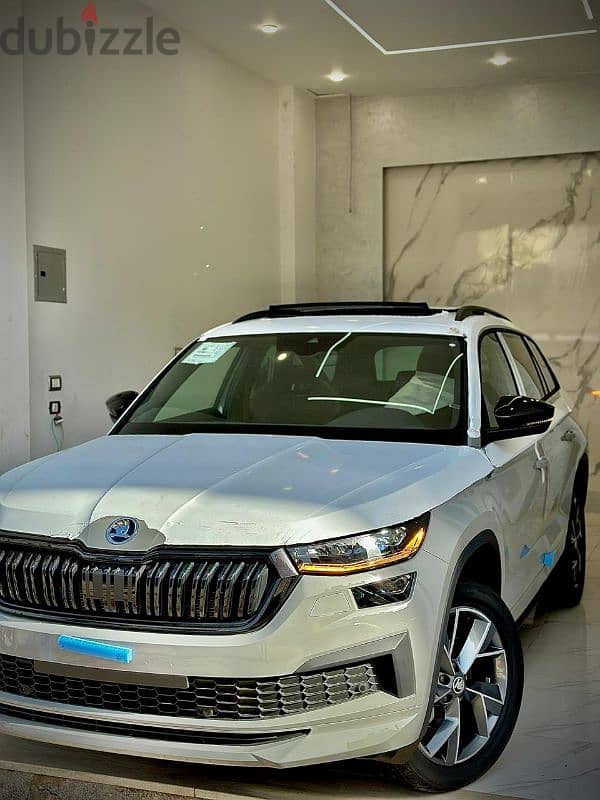 سكودا كودياك 2024 Sport line g ادفع مقدمك وقسط بأقل فايده Skoda Kodiak 7