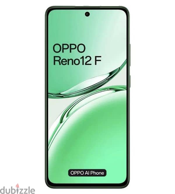 Oppo reno 12f 4G 256GB 8GB RAM جديد متبرشم اللون الأخضر المميز 3