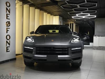 بورش كايين كوبية Porsche Cayenne coupe 2024 وكيل لم ترخص warranty