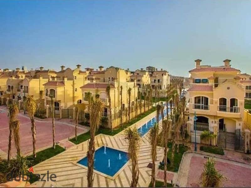 Villa for sale, Ready to move  for housing in installments in El Patio Prime Compound, El Shorouk 4