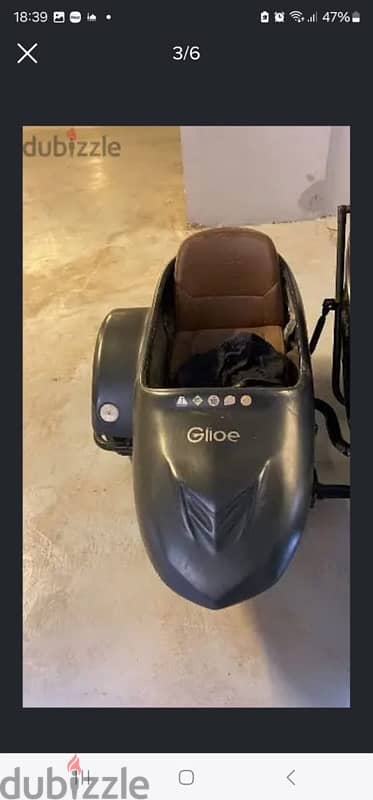 Glide G2 sidecar, Black Color 2022 5