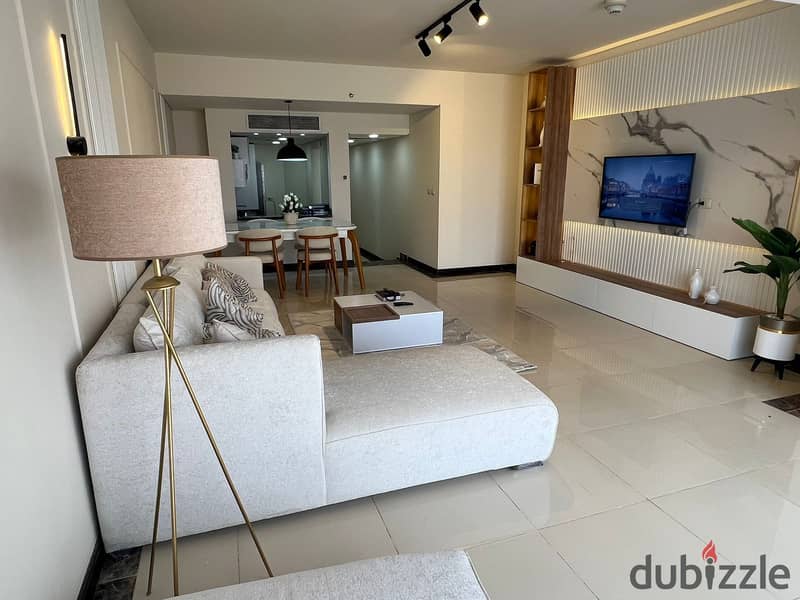 Duplex for rent, 220 meters, first residence in Porto New Cairo, New Cairo 15