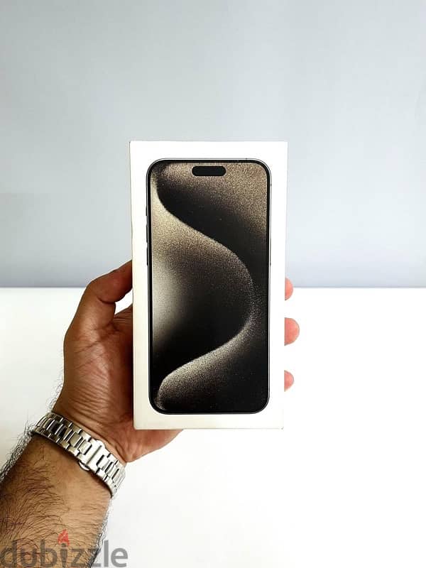 iphone 15 pro max - 256Gb  - كسر زيرو - لسه فالضمان 1