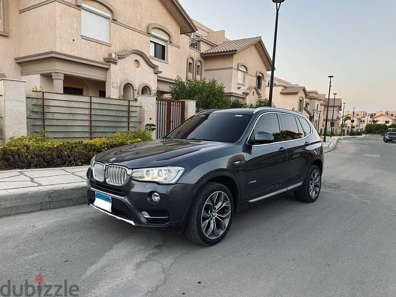 bmw x3 2017 3000cc فبريكه 0