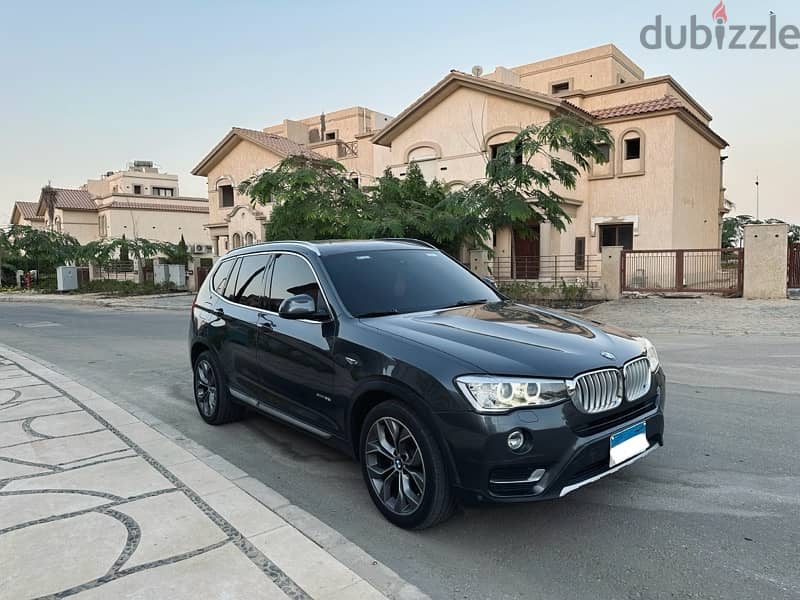 bmw x3 2017 3000cc فبريكه 2