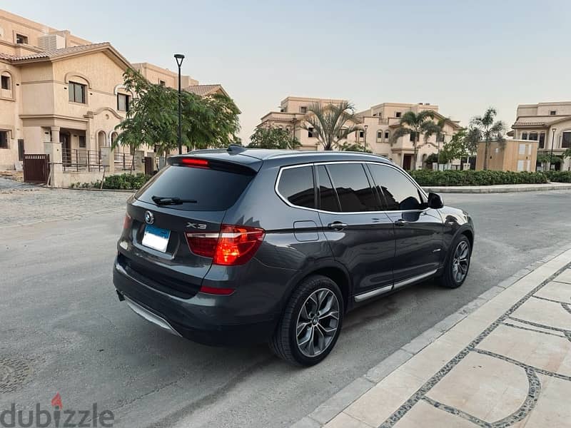 bmw x3 2017 3000cc فبريكه 4