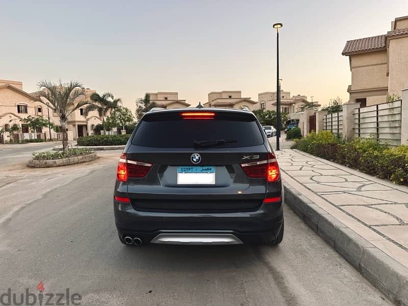 bmw x3 2017 3000cc فبريكه 5