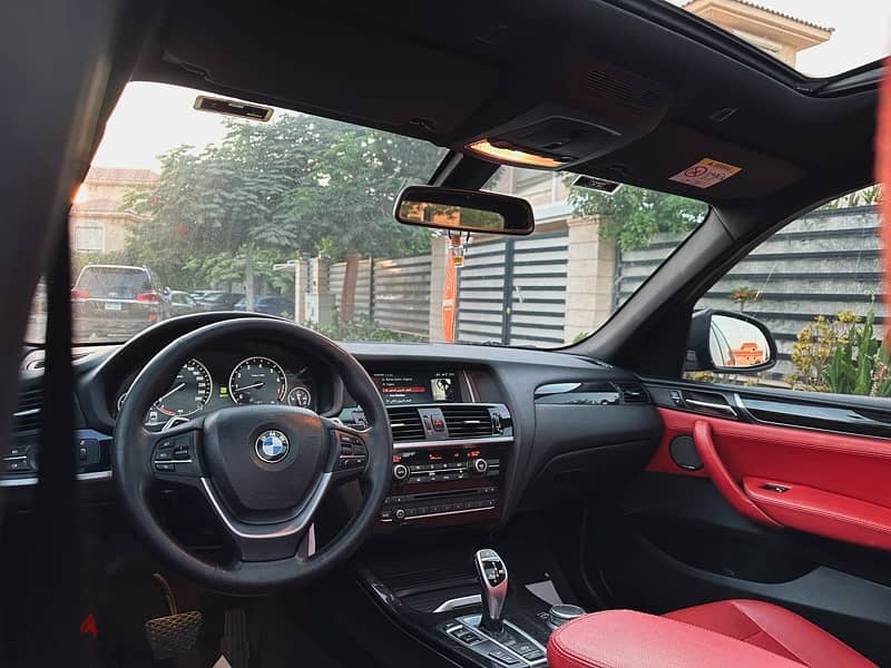 bmw x3 2017 3000cc فبريكه 6