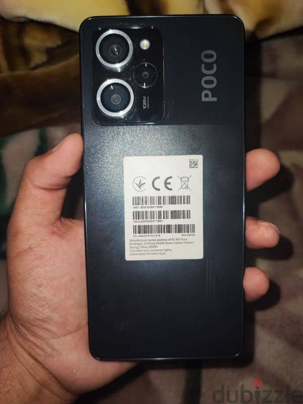 للبيع موبايل  poco x5 pro 5g 1