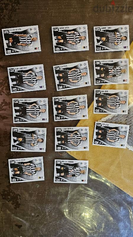 MATCH ATTAX 23/24 cards 10 EGP per card 13