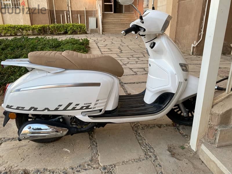 سكوتر لقطه يعتبر جديد keeway versilia  scooter كى واى فيرسيليا 700 km 1