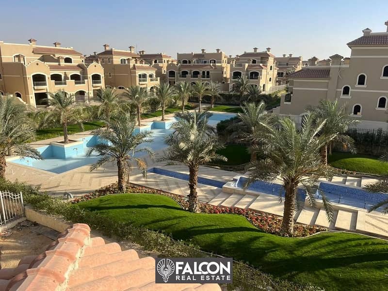 Ready To Move Twin  House Villa 255m Very Prime Location Pool View For Sale In La Vista Patio Prime Shorouk With Installments 10