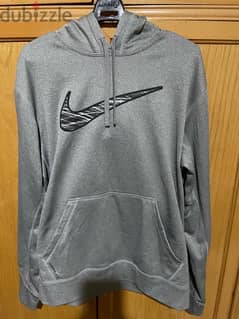 Original grey therma-fit nike hoodie 0