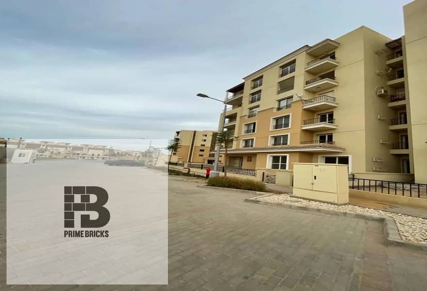 For sale, apartment of 141 m + garden in Sarai New Cairo Compound, in installments over 8 years, in front of Madinaty 5