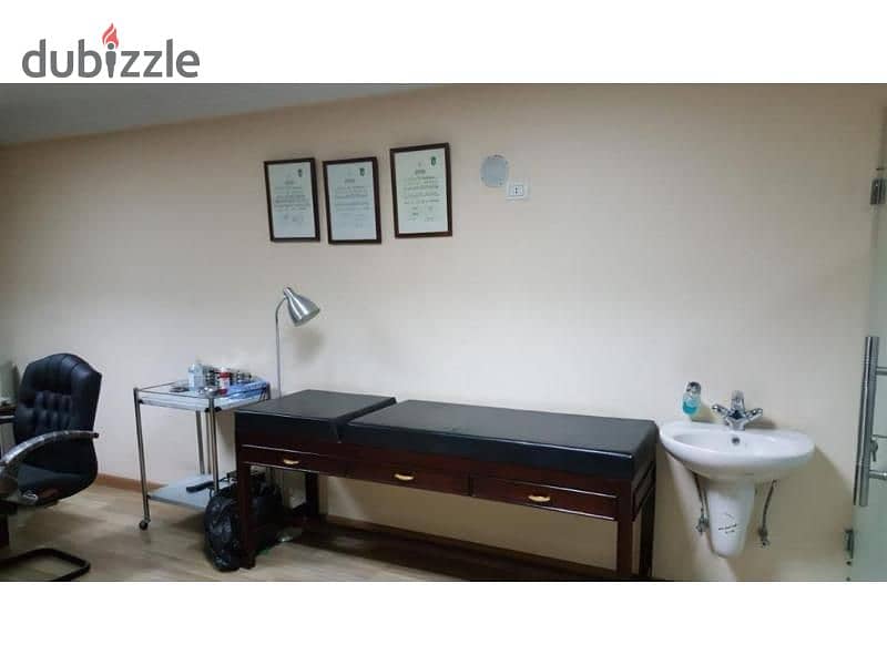 For sale, a 125 sqm clinic in the main Murad Street, Giza, National Medical Bank Tower 4