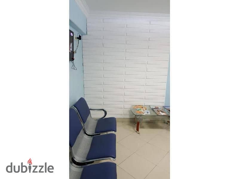 For sale, a 125 sqm clinic in the main Murad Street, Giza, National Medical Bank Tower 5