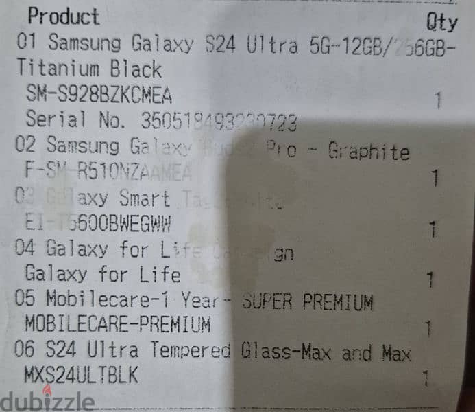 Samsung S24 Ultra 256GB Titanium Black - Brand New, Sealed 2