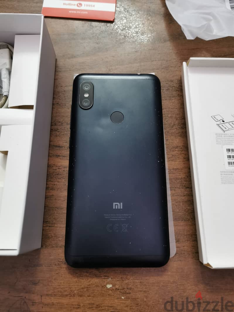 Redmi  Note 6 Pro بحالة ممتازة بدون اى عيوب او صيانة للبيع 1