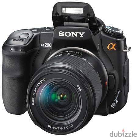 كاميرا Sony alpha a200 بحالة فوق الممتازه 0