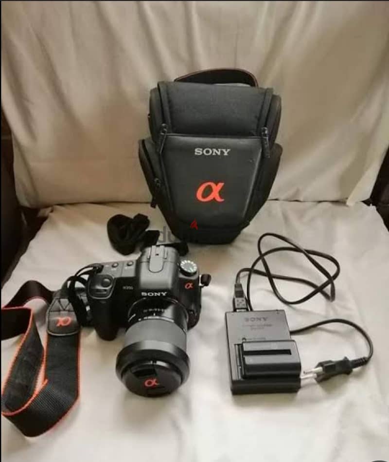 كاميرا Sony alpha a200 بحالة فوق الممتازه 1