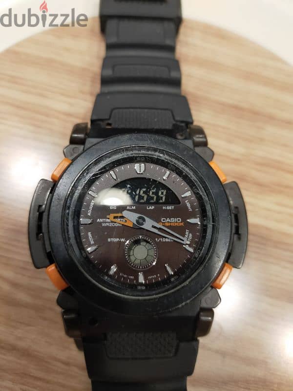 ساعه Casio g-shock اورجنال 100% 7