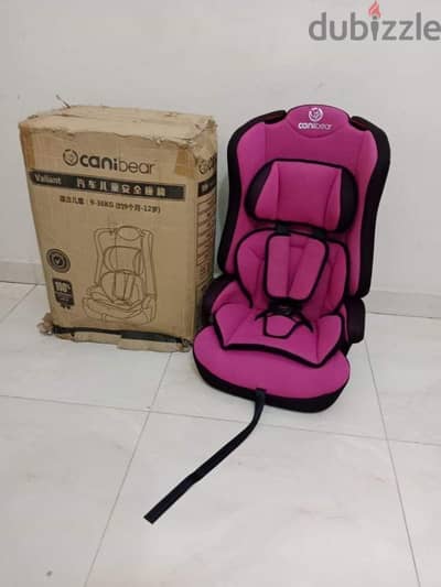 carseat canibear stage (2&3) كارسيت براند canibear جديد