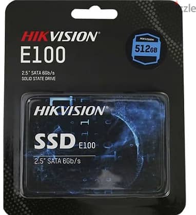 HIKVISION E100 512GB 2.5-Inch Internal SSD, SATA 6Gb/s,متبرشم