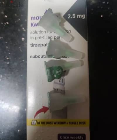 Mounjaro new pen 2.5 mg 4 doses in one pen