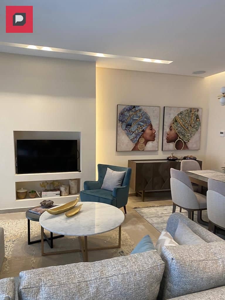 3 bedroom apartment in a very prime location for sale in Sarai Compound in New Cairo on Suez Road near Fifth Settlement, Cairo Airport and Nasr City 6