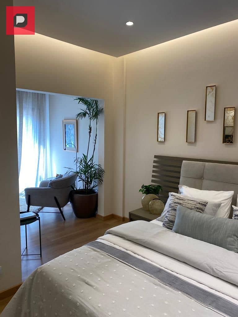 3 bedroom apartment in a very prime location for sale in Sarai Compound in New Cairo on Suez Road near Fifth Settlement, Cairo Airport and Nasr City 7