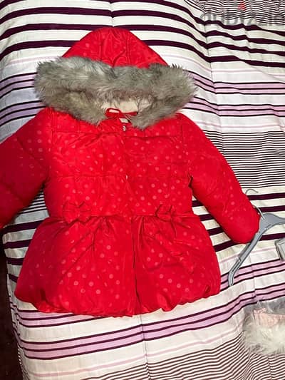 Mothercare jacket 12:18 months  like new جاكيت