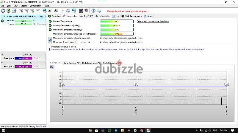 HDD SAMSUNG 1T 5400 RPM 2