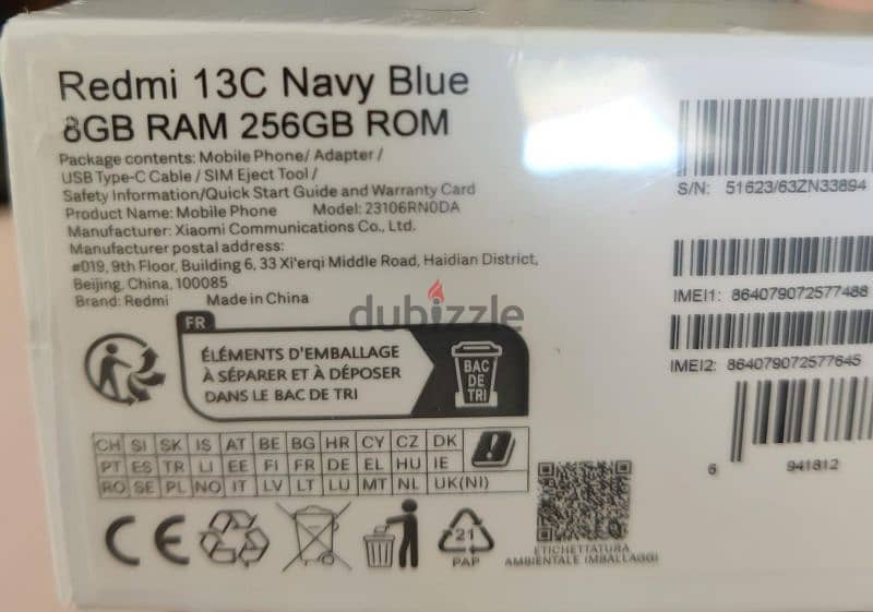 Xiaomi Redmi 13C 8GB RAM 256GB Dual-Sim 3