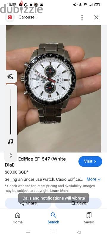 CASIO EDIFICE اورجنال اصلي 100% 13