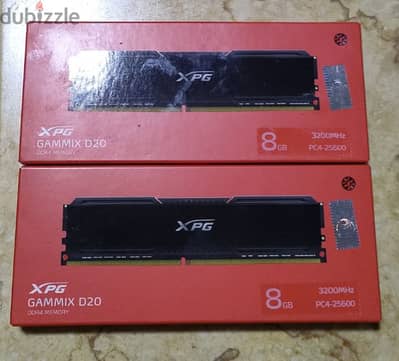 XPG ram 16gb 2X8