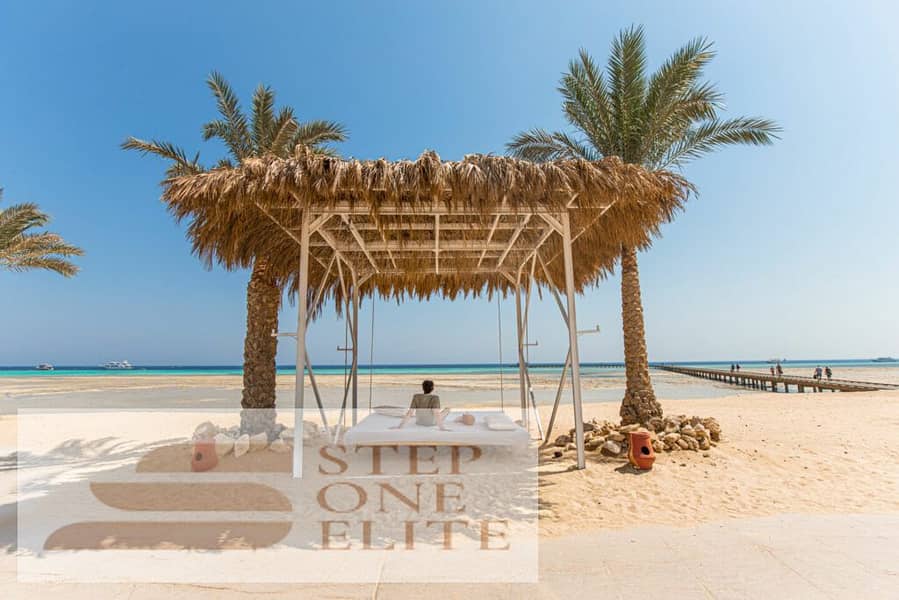 Chalet for sale in Soma Bay, Hurghada, with the best sea view and the lowest down payment 5