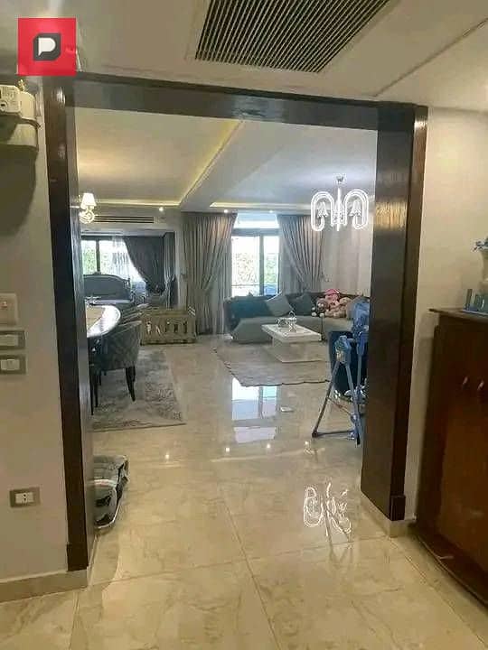 Luxury apartment with special view for sale in Taj City Compound in First Settlement, in front of Cairo Airport near the 5th Settlement and Nasr City 8