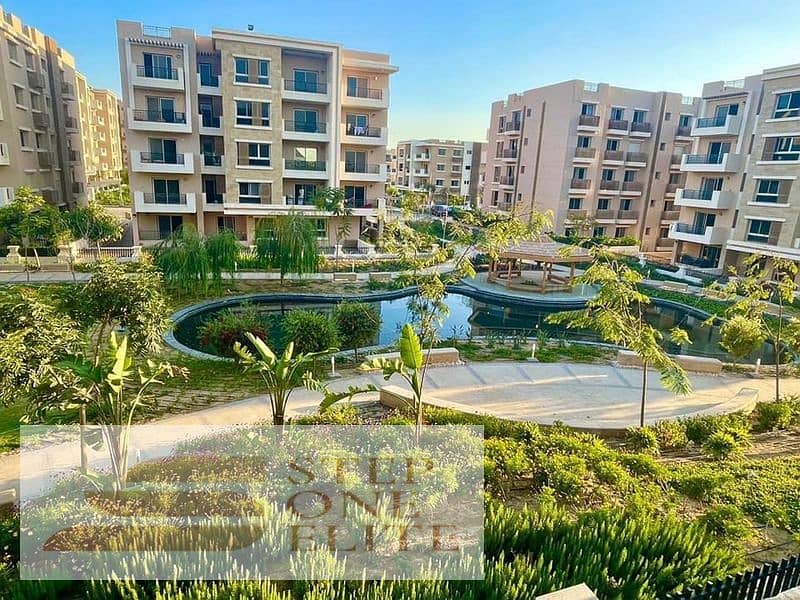 ِApartment with an open view for sale in Sarai Compound - New Mostakbal City 2