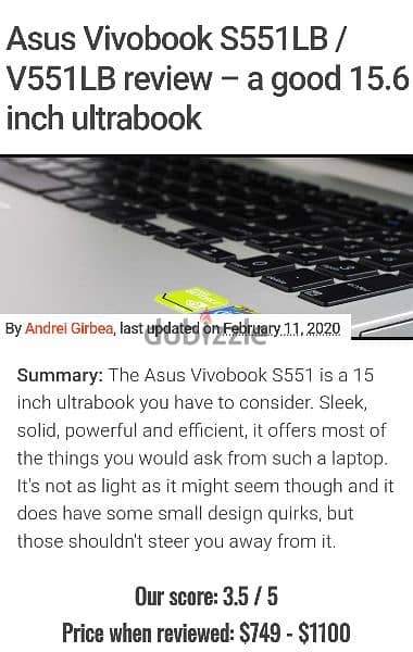 Asus vivobook 1