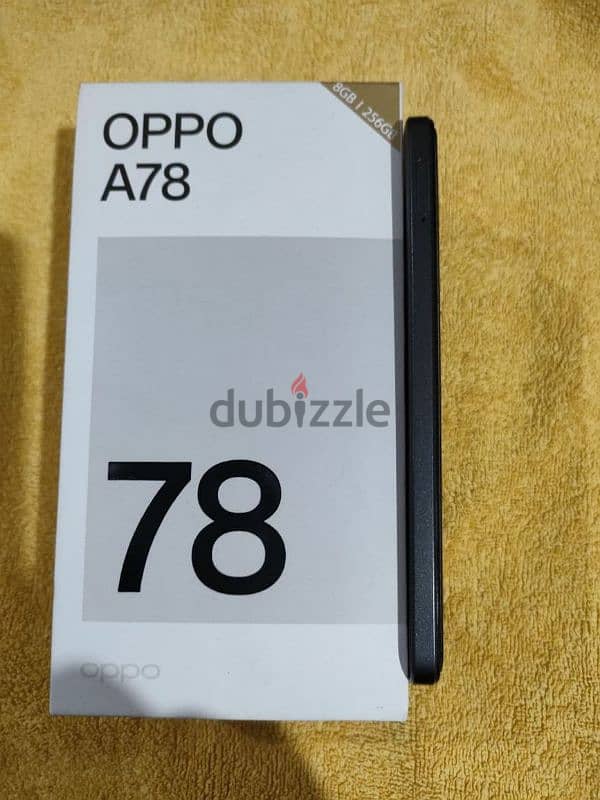 Oppo a78 _ 256 GB 4