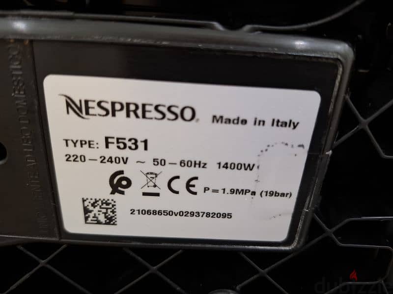 للبيع ماكينه اسبرسو وكابتشينو ماركه نسبرسوNespresso Gran Lattissima 12