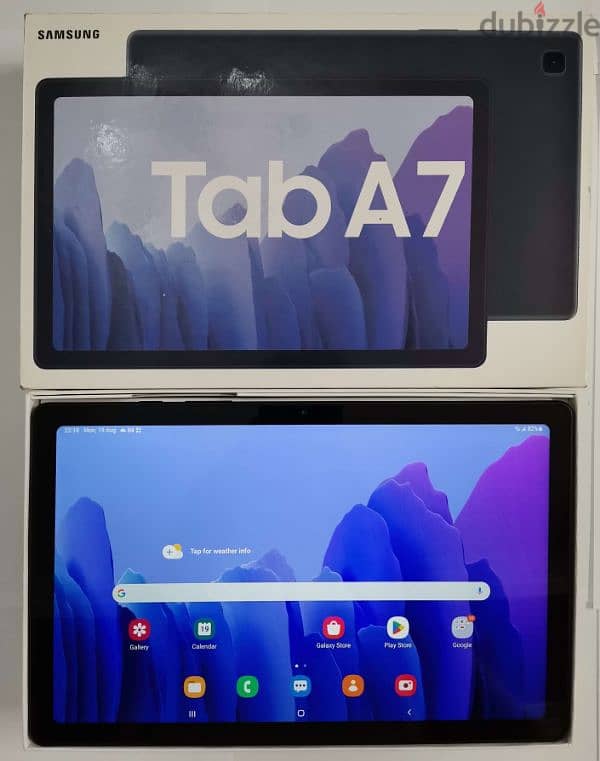 Samsung Tablet | تابلت سامسونج + كرتونة + جراب + شاحن + قلم 2